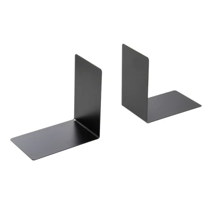 Afbeelding van Westcott boekensteun metaal 90 x 140 mm zwart 2 stuks AC E10244