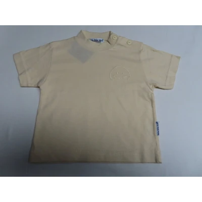 Afbeelding van T shirt Korte mouwen Unie Beige Effen 12 maand 80
