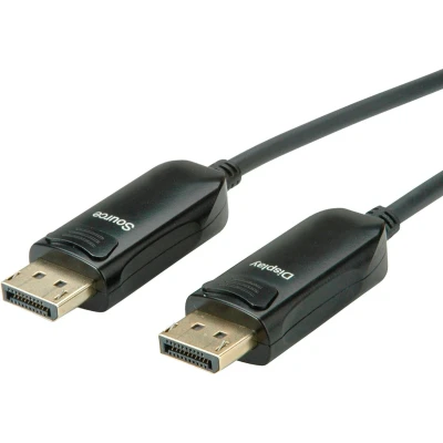 Afbeelding van ROLINE DisplayPort v1.4 Kabel (AOC), M/M, 30 m