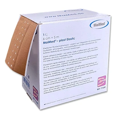 Afbeelding van Pleister op rol 6cm x 5 m MaiMed Plast Elastic