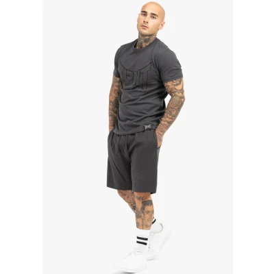 Afbeelding van Tapout Normale Passform Lifestyle Trainingsbroek, Heren, Maat: XXL, Anthracite black
