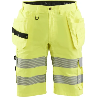Afbeelding van Blaklader Short met stretch High Vis 1586 1811 Geel C48
