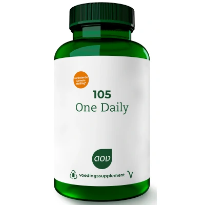 Afbeelding van Gratis Verzending: 2x AOV One Daily 105 60 tabletten