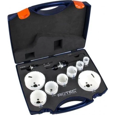 Afbeelding van Rotec BiM Gatzagenset &quot;Elektricien&quot; met Quick Lock (10 delig)