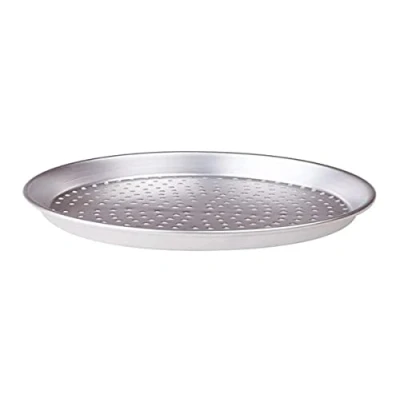 Afbeelding van Pentole Agnelli Pasteria en pizza cakevorm, rond, van legering, 3003, geperforeerd, aluminium, 26 x 3 cm