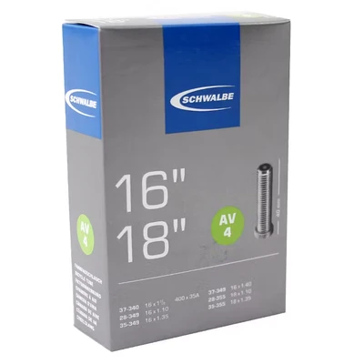 Afbeelding van Schwalbe Binnenband 16/18 inch (37 340, 28/37 349, 28/35 355) AV 40 mm