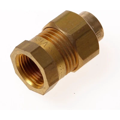 Afbeelding van DPS Koppeling 3 delig conisch dichtend binnendraads 3/8&quot; x 12mm
