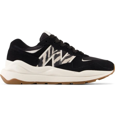 Afbeelding van New Balance Dames 5740 Sneakers, zwart, wit, 39 EU