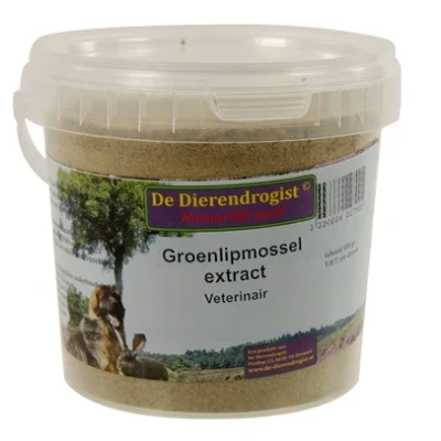 Afbeelding van Dierendrogist Groenlipmossel Extract Veterinair 500 GR (311097)