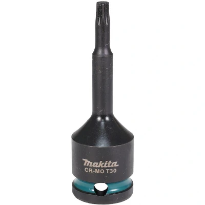Afbeelding van Makita Accessoires Slagschroefbit T30x78mm Impact Black 1/2&quot; VK E 19794