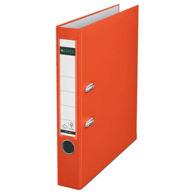 Afbeelding van Ordner Leitz A4 50mm PP lichtrood