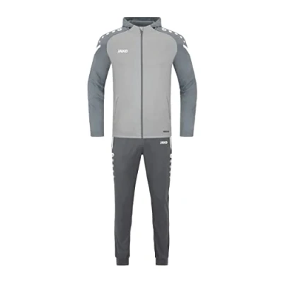 Afbeelding van Jako Performance Vrijetijdspak Met Kap Heren Zachtgrijs / Steengrijs Maat: XL