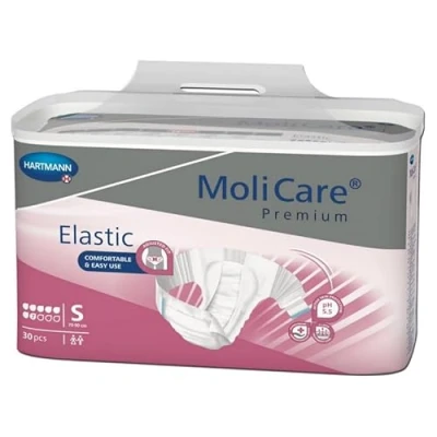 Afbeelding van Molicare Premium Slip Elastic 7 druppels Small 1 pak van 30 stuks