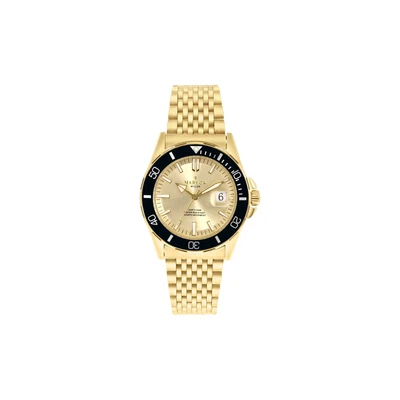 Afbeelding van Marlow Miller horloge met goudkleurige band