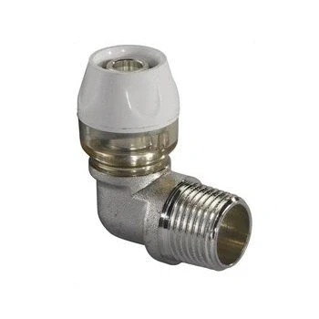 Afbeelding van Uponor RTM insteekkoppeling Ø20x3/4&quot; buitendraad knie. Artikelnr: 1048601