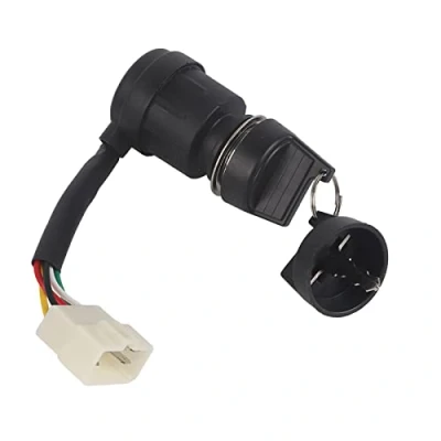 Afbeelding van 5 Draad Pin Ontstekingsschakelaar met Sleutel voor 50cc 70cc 90cc 110cc 125cc 150cc 200cc 250cc Motorfiets Dune Buggy Go Kart ATV Ontstekingsschakelaars