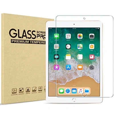 Afbeelding van ProCase 1 stuk beschermfolie voor iPad 9,7 inch (6e / 5e generatie, 2018/2017) Pro Air 2 Air, 9H gehard display bescherming glas screen protector film helder