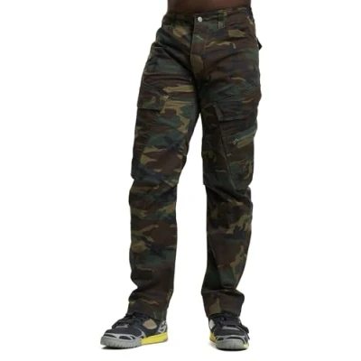 Afbeelding van Brandit Adven SLIM FIT Cargobroek, Heren, Maat: Medium, Woodland