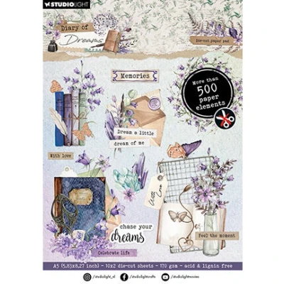 Afbeelding van Paper Pad Elements Diary of Dreams nr.294