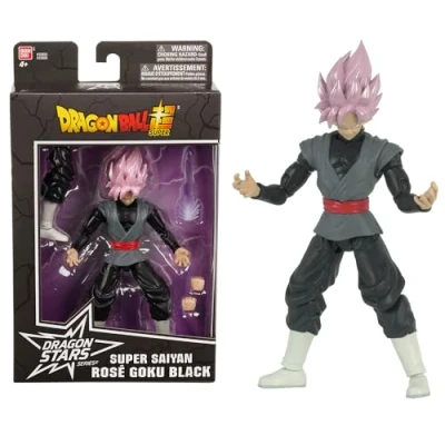 Afbeelding van Bandai Dragon Ball Super Actiefiguur Stars 17 cm Saiyan Rosé Goku Black 35866