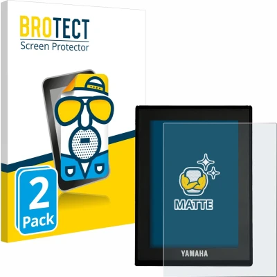 Afbeelding van BROTECT Screenprotector voor Yamaha LCD Display (E Bike Display) Folie Beschermfolie matte (2 Stuks)