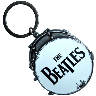 Afbeelding van The Beatles Drop T Drum Sleutelhanger Blauw/Zilverkleurig