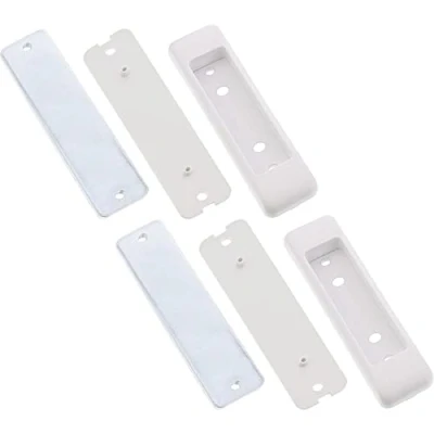 Afbeelding van InLine Slatwall montagecomponent (2 montagebeugels), TV accessoires, Zilver