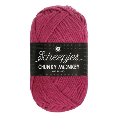 Afbeelding van Scheepjes Chunky Monkey 100g 1827 Deep Fuchsia Roze