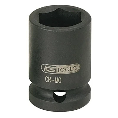 Afbeelding van KS Tools 515.0046 1/2&quot; Dopsleutel, zeskant, kracht kort, 3/4&quot;