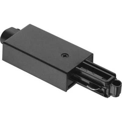 Afbeelding van Nordlux Link 230V railsysteemcomponenten Stroomaansluiting Zwart 79039903 Linkadapter