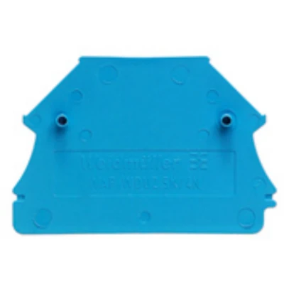 Afbeelding van Afsluitplaat Weidmüller WAP WDU2.5N/4N BL 1060080000 50 stuk(s)