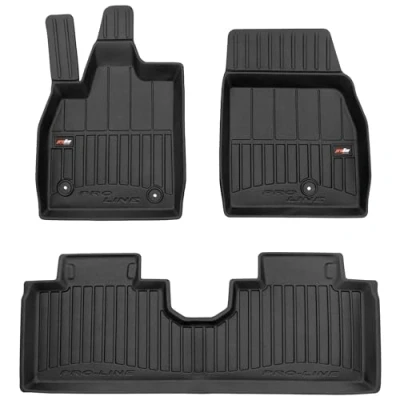 Afbeelding van M MOTOS Auto Vloermatten van rubber voor Ford Mustang Mach E vanaf 2020 Verbeter uw reiscomfort met Anti Slip Mat Car 3D alle weersomstandigheden, bescherming tegen vuil