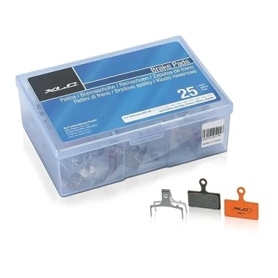 Afbeelding van XLC remblok Shimano XTR 2011 (25 stuks) set oranje