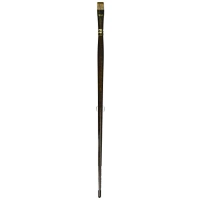 Afbeelding van Winsor &amp; Newton 5501010 Monarch professioneel synthetisch haar penseel voor olieverf of acrylverf Plat penseel, kort Nr.10,