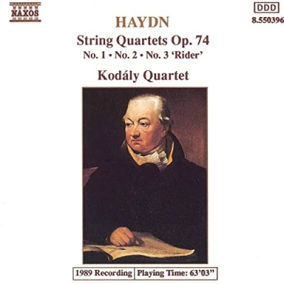 Afbeelding van Kodaly Quartet String Quartets Op. 74, Nos. 1 3 (CD)