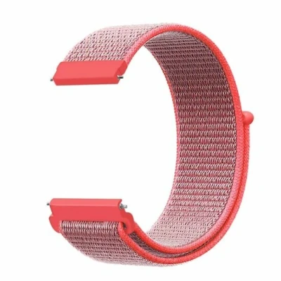 Afbeelding van Garmin Vivoactive 5 / 3 Sport Loop nylon bandje Roze