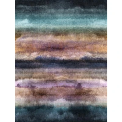 Afbeelding van Batik behang kleurrijk, vliesbehang in Boho stijl, kleurrijk textieloptiek 398911, voor woonkamer 39891 1, glad oppervlak, BRICOFLOR.nl