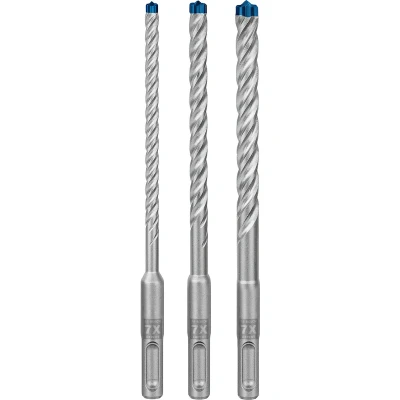 Afbeelding van Bosch 3 delige Hamerborenset SDS Plus 7X, 6/8/10 mm