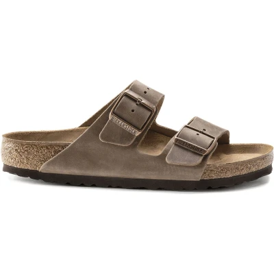 Afbeelding van Birkenstock Arizona Slippers Tobacco Brown Regular fit Bruin Nubuck Maat 50 352201