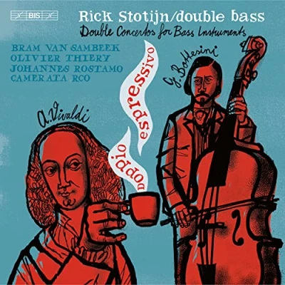 Afbeelding van Rick Stotijn, Johannes Rostamo, Olivier Thiery Doppio Espressivo: Double Concertos For Bass Instruments (Super Audio CD)