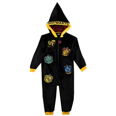 Afbeelding van Harry Potter Jongens Onesie Zwart 158
