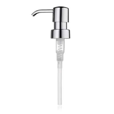 Afbeelding van Zeepdispenser Pompkop Kela Tara Silver Shining