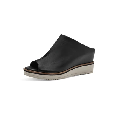 Afbeelding van Tamaris Muiltjes met hak, Dames, Maat: 40, Black Schoenen