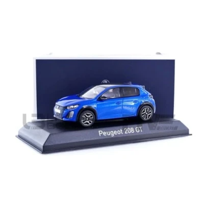 Afbeelding van Peugeot 208 GT 2024 Vertigo Blauw Model 1/43 Norev