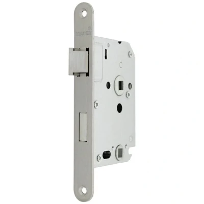 Afbeelding van MAUER 1535 WC slot WC63 DM50 (1264/17) RVS LS/RS (incl. Sluitplaat)