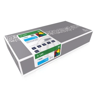 Afbeelding van AS14736 Astar Lexmark C736H1CG Optra C toner cyaan rebuilt 10.000pag