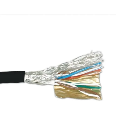 Afbeelding van ACT CAT6 S/FTP PVC soepel patch zwart 305 m