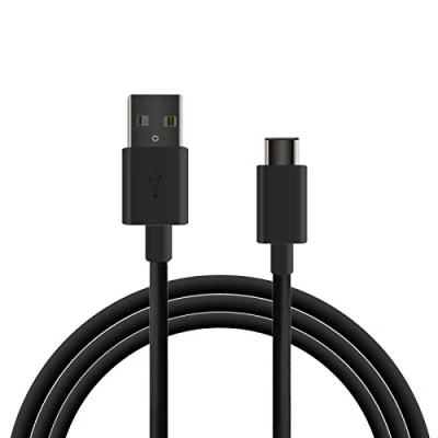 Afbeelding van Kabel USB C naar KSIX 1 m Zwart