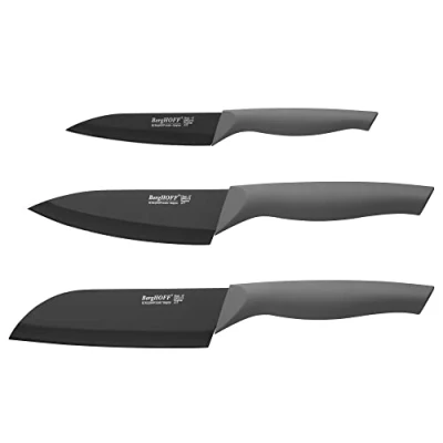 Afbeelding van Messenset BergHOFF Essentials Zwart (3 delig)