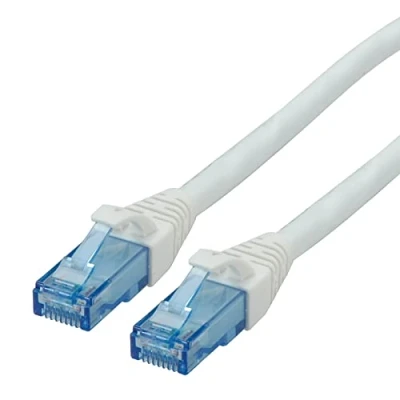 Afbeelding van Netwerkkabel Cat6a U/UTP 1 meter (100% koper, LSZH, Wit)